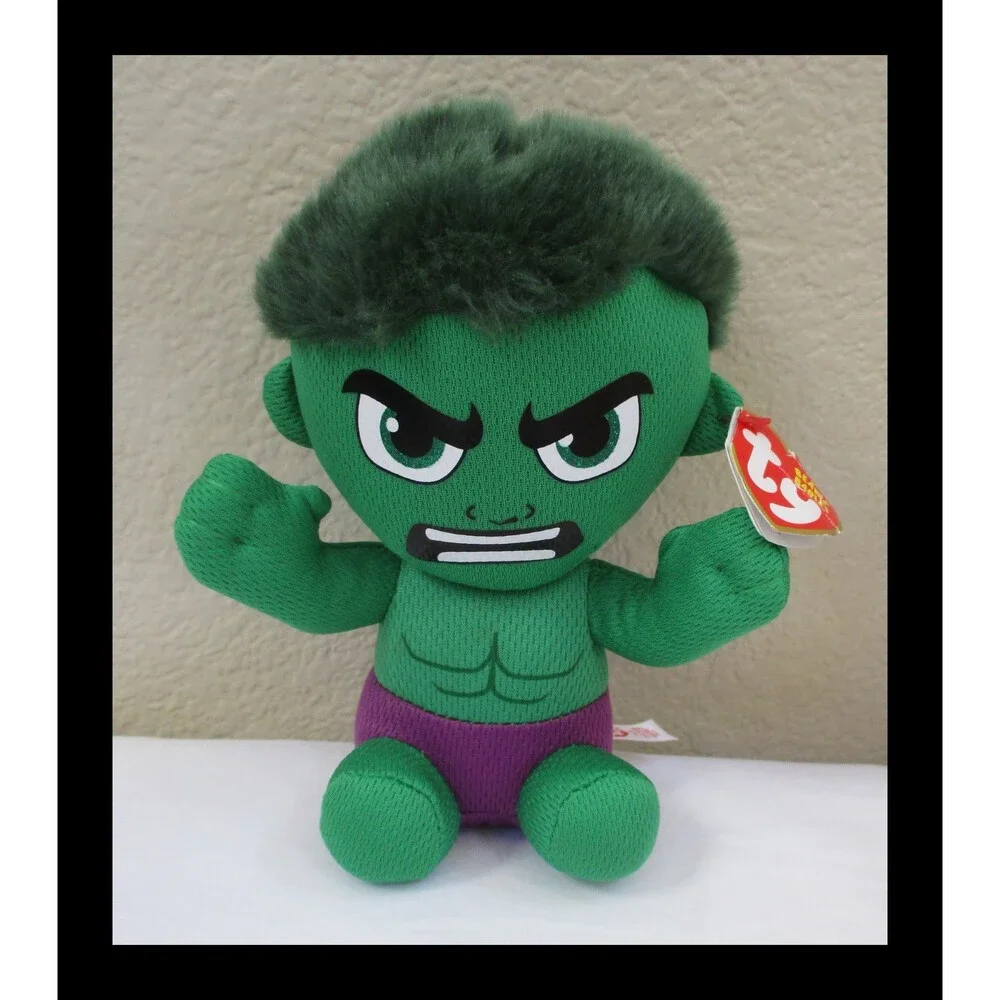 Ty Beanie Baby The Hulk CREASED TAG